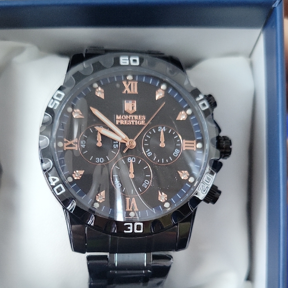 Montres Prestige Black Watch